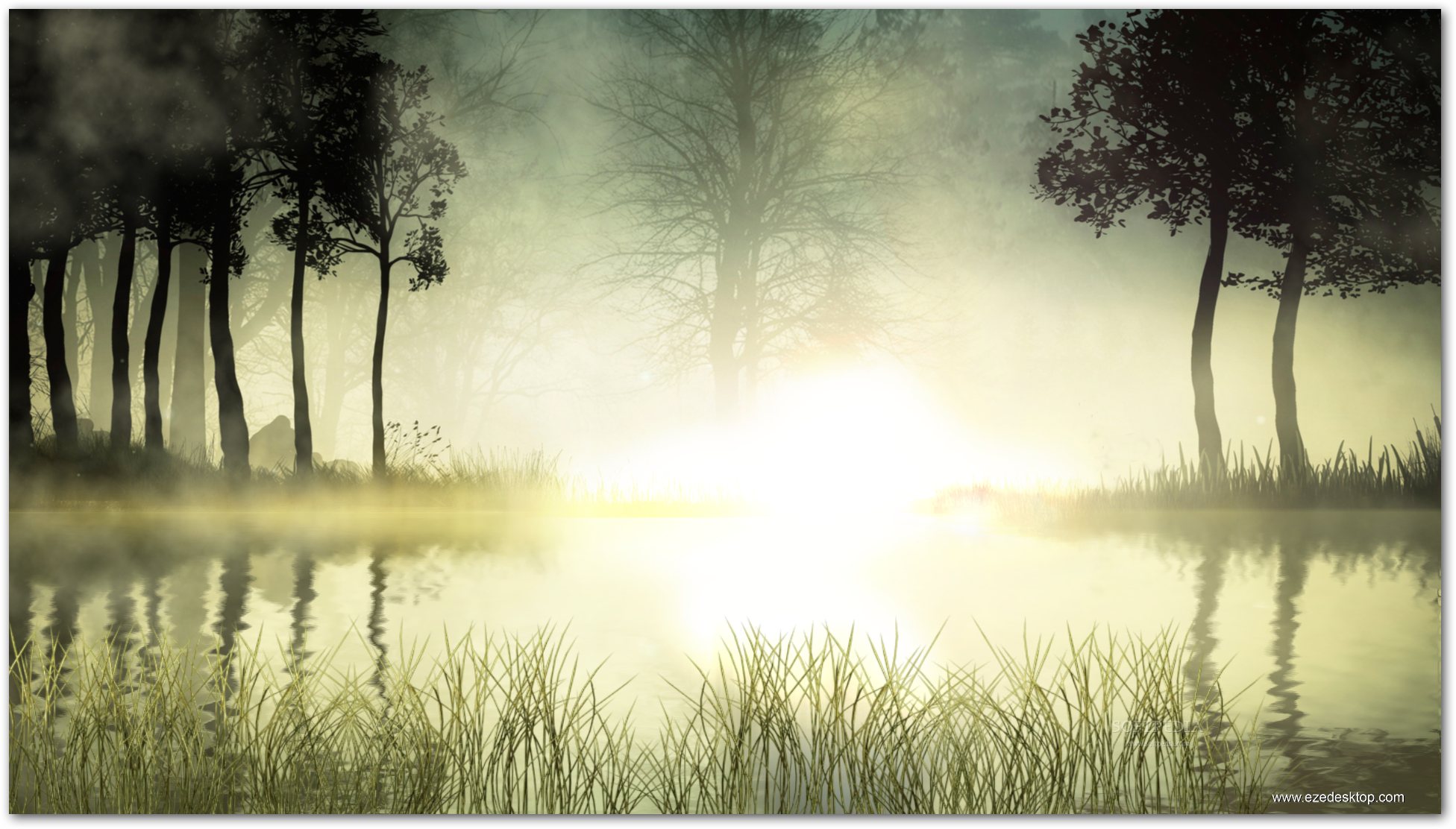 Sunrise-Lake-Screensaver_1